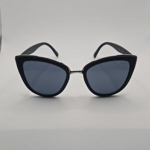 Quay Australia Black Cat-Eye 'My Girl' Sunglasses
